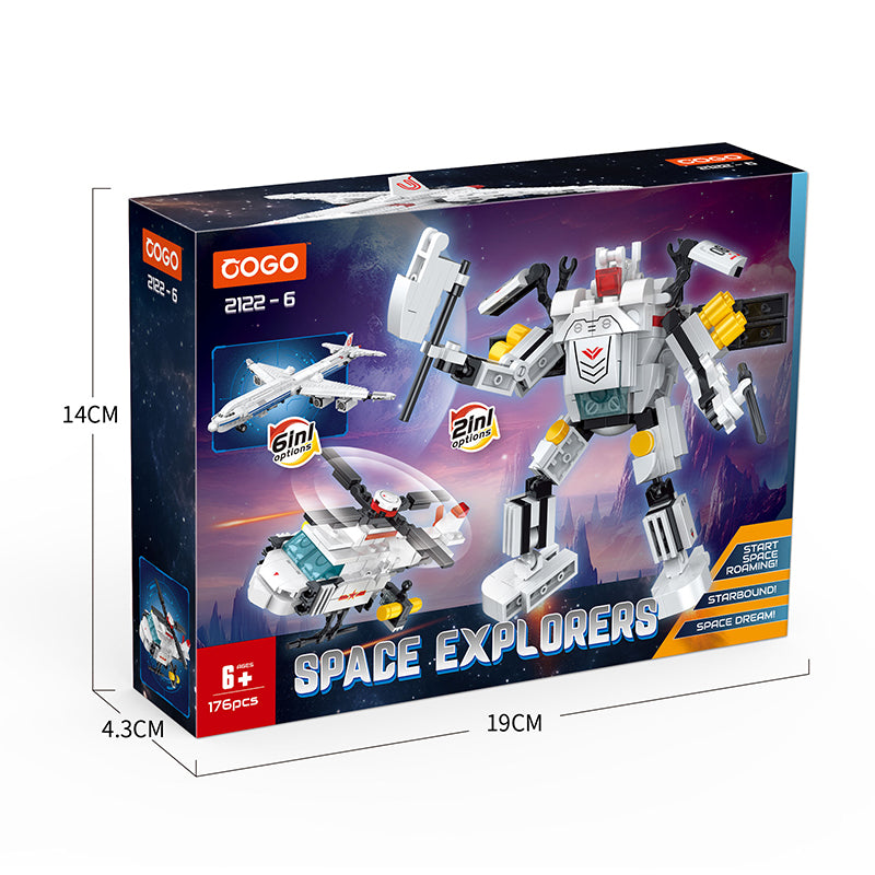 COGO Six Changeable Set Building Block Toys
