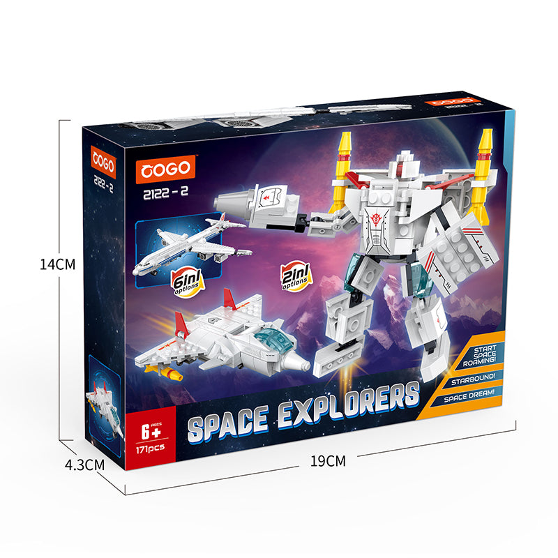 COGO Six Changeable Set Building Block Toys