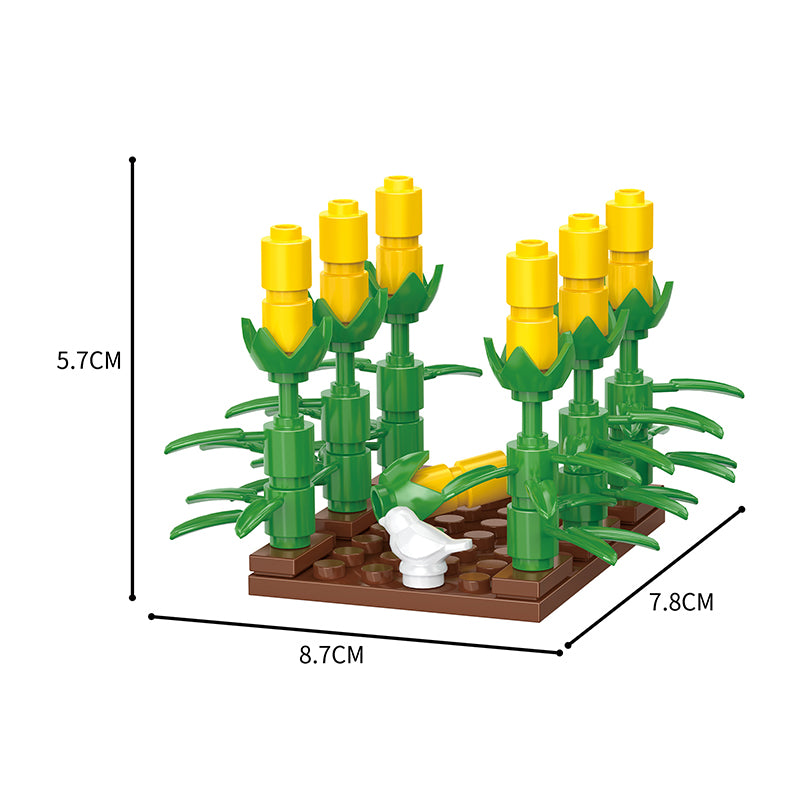 COGO 452PCS Creative Eight Style Farms Building Blocks Toys