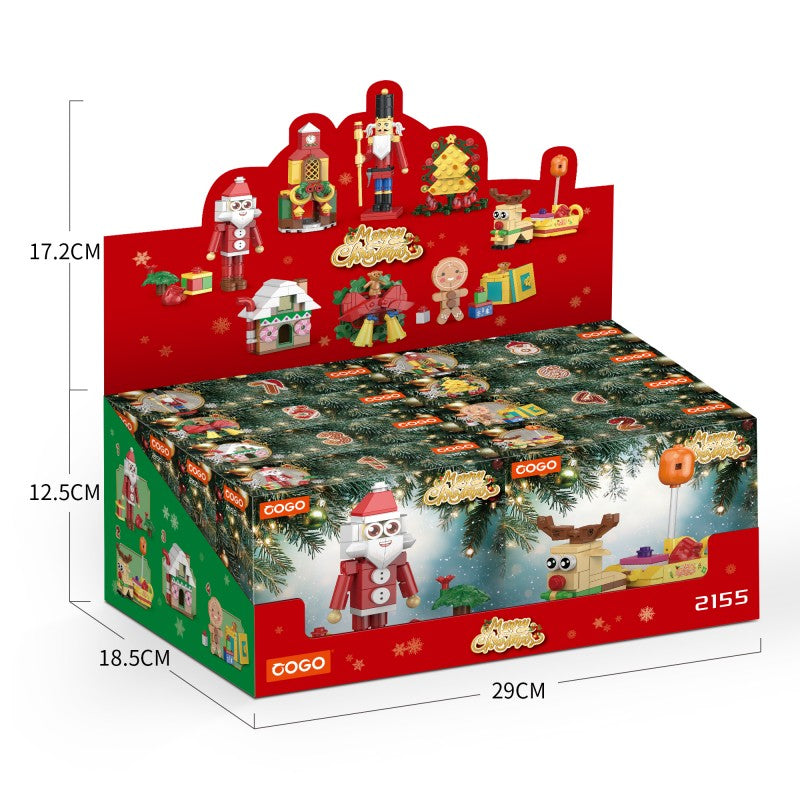 COGO 469PCS Merry Christmas Series Building Blocks Toys