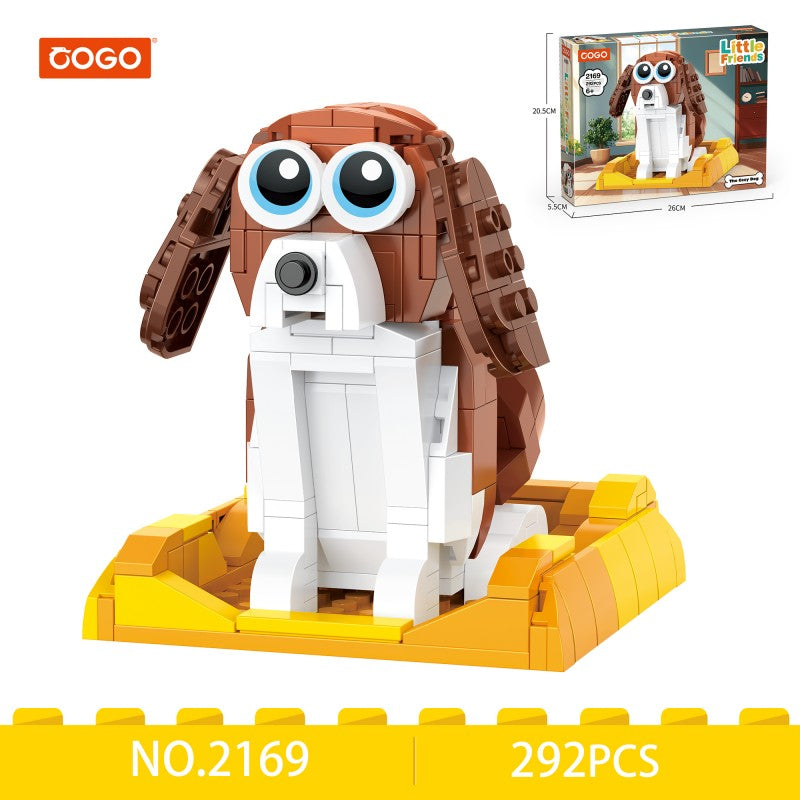 COGO 292PCS Little Friends Series Pet Building Blocks Toys