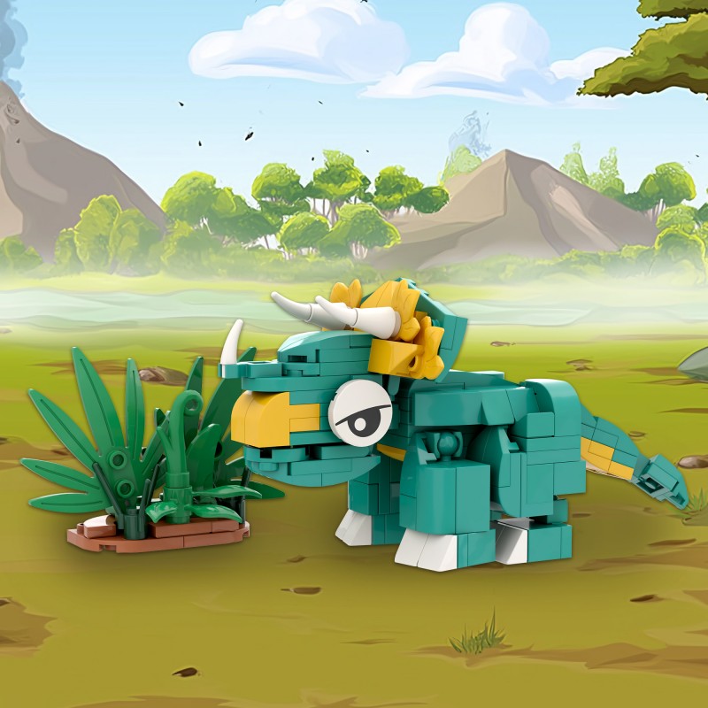 COGO 169PCS Little Friends Series Dinosaur Building Blocks Toys