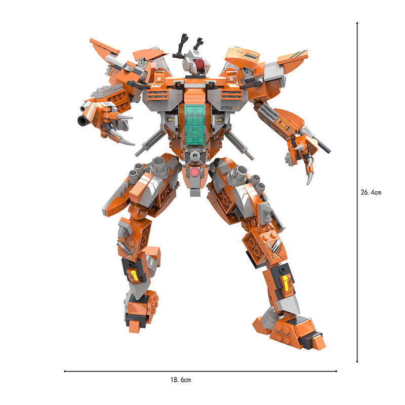 COGO 585PCS Mecha Dinosaur Transformation Building Block Toy