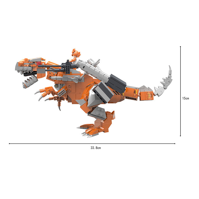 COGO 585PCS Mecha Dinosaur Transformation Building Block Toy