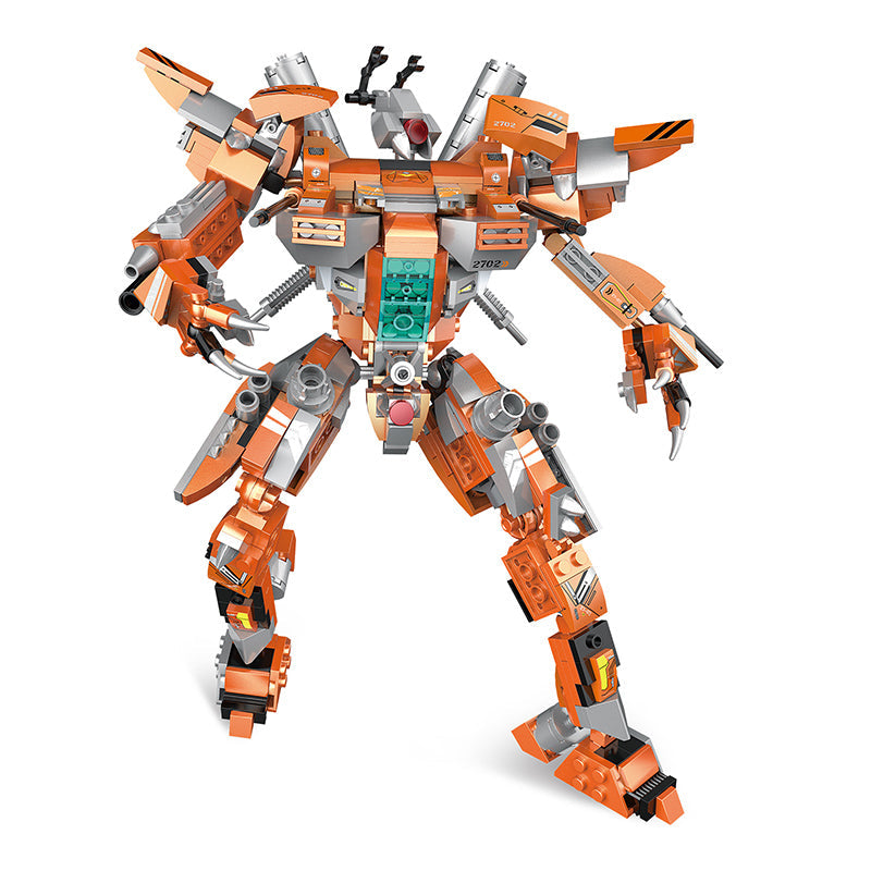COGO 585PCS Mecha Dinosaur Transformation Building Block Toy