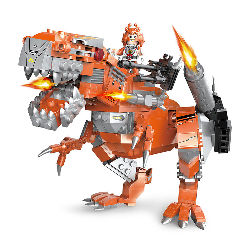 COGO 585PCS Mecha Dinosaur Transformation Building Block Toy