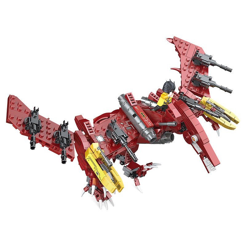 COGO 585PCS Mecha Dinosaur Transformation Building Block Toy