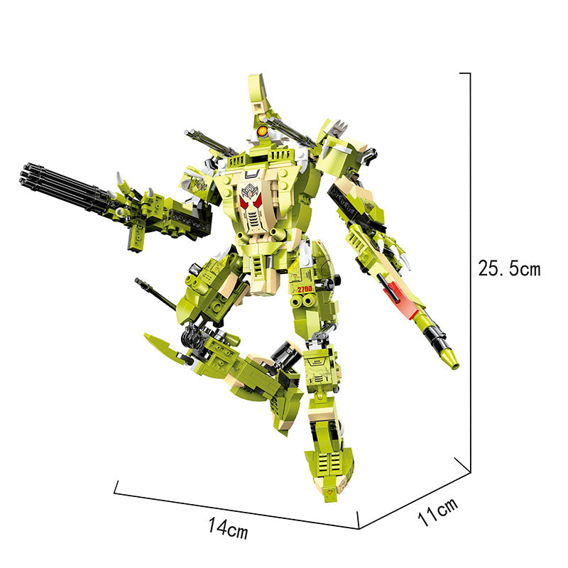 COGO 603PCS Mechanical Dinosaur Building Block Toys