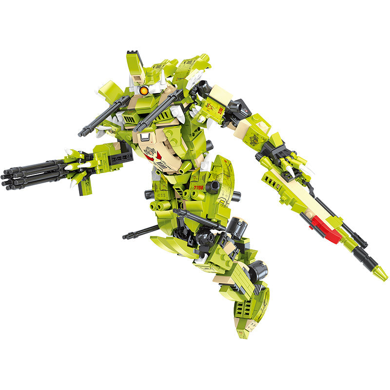 COGO 603PCS Mechanical Dinosaur Building Block Toys