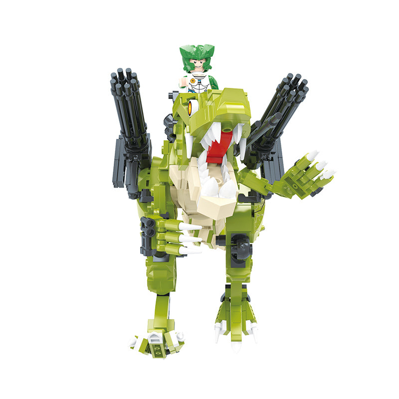 COGO 603PCS Mechanical Dinosaur Building Block Toys