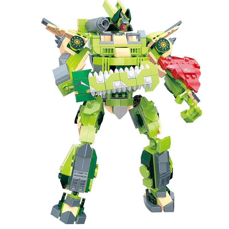 COGO 606PCS Mechanical Dinosaur Series Building Blocks Toys