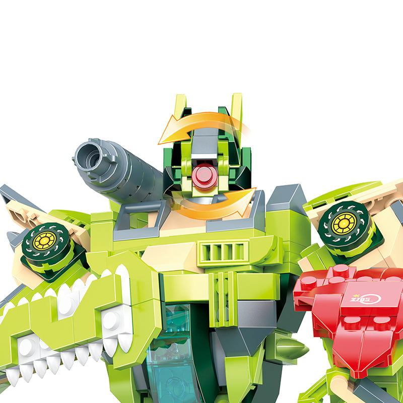 COGO 606PCS Mechanical Dinosaur Series Building Blocks Toys