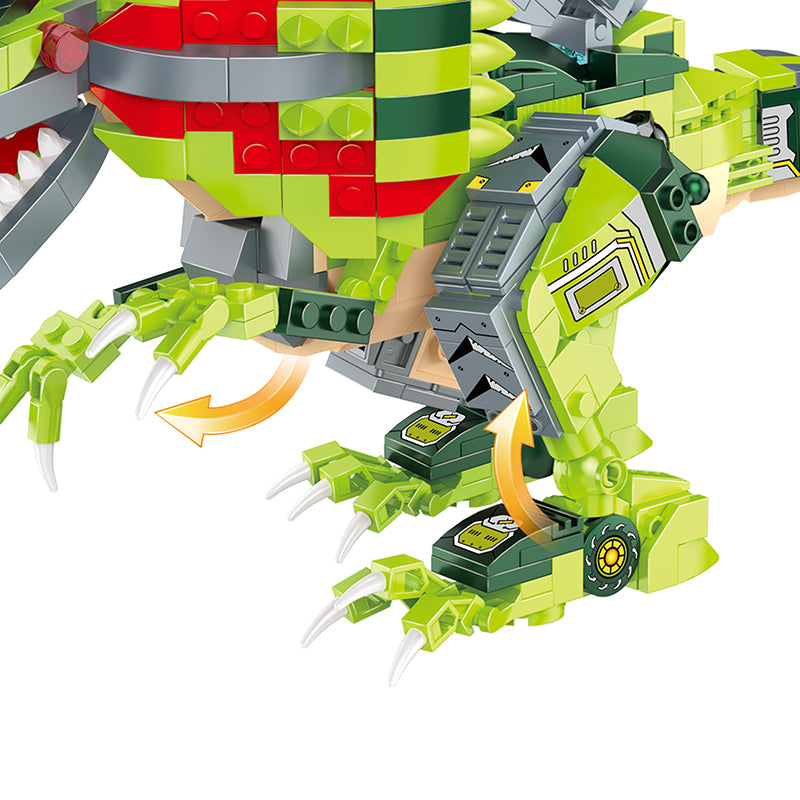 COGO 606PCS Mechanical Dinosaur Series Building Blocks Toys
