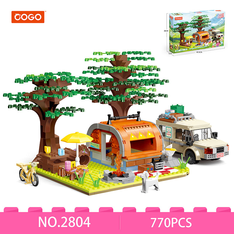 COGO 770PCS Outdoor camping Building Blocks Toys