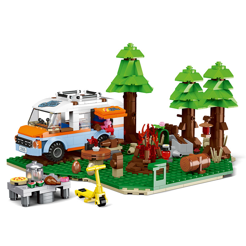 COGO 594PCS camping Building Blocks Toys