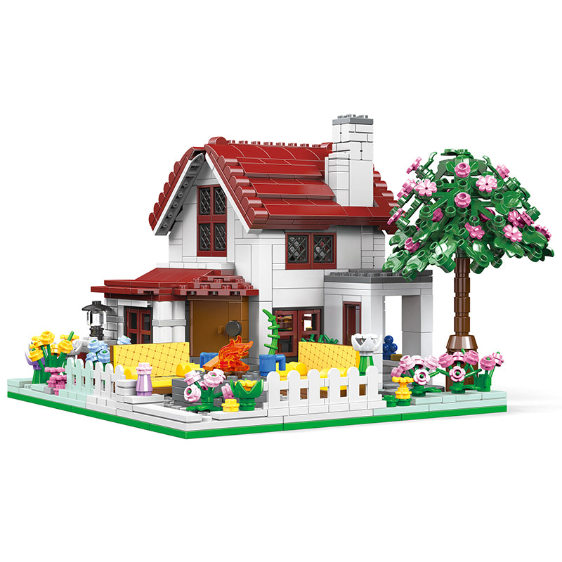 COGO 768PCS Modern house Building Blocks Toys