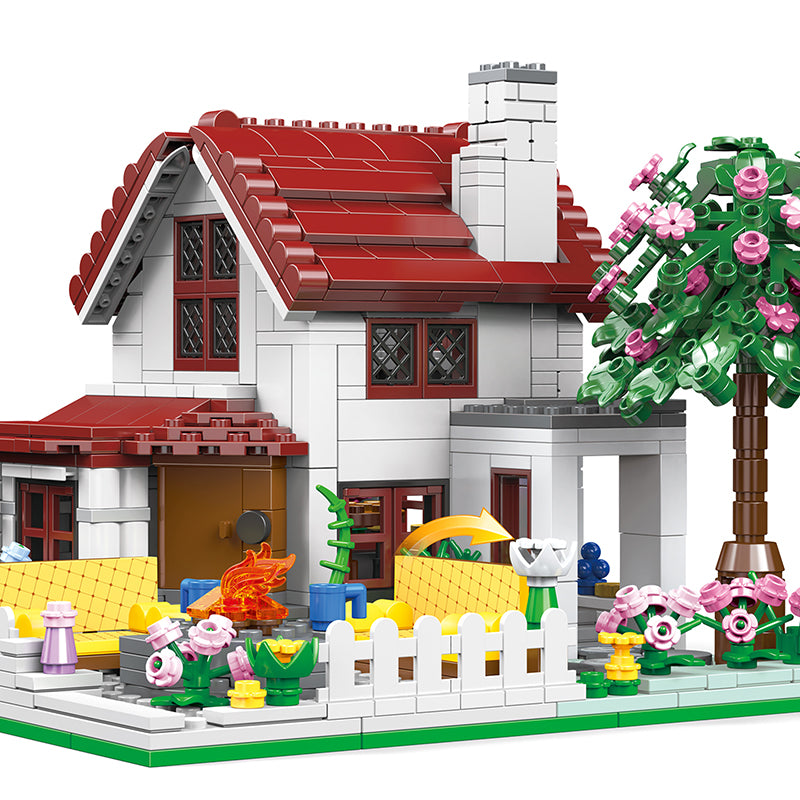 COGO 768PCS Modern house Building Blocks Toys