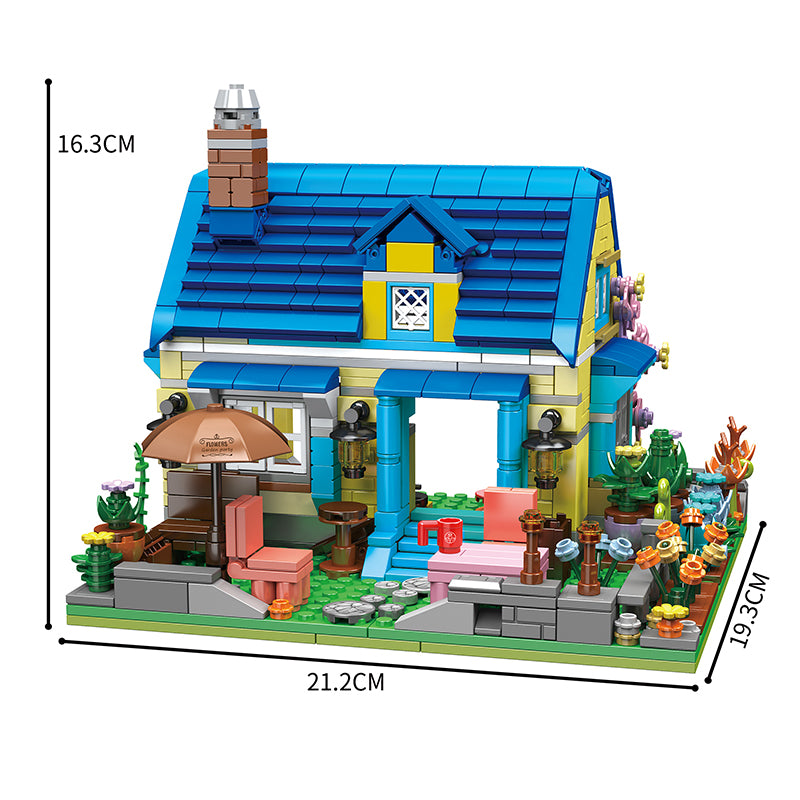 COGO 792PCS Garden House Block Building Blocks Toys