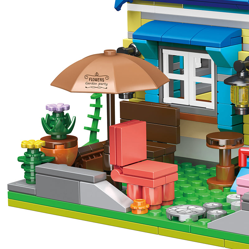 COGO 792PCS Garden House Block Building Blocks Toys