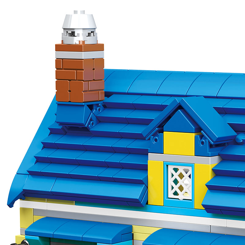 COGO 792PCS Garden House Block Building Blocks Toys