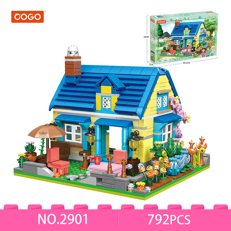 COGO 792PCS Garden House Block Building Blocks Toys