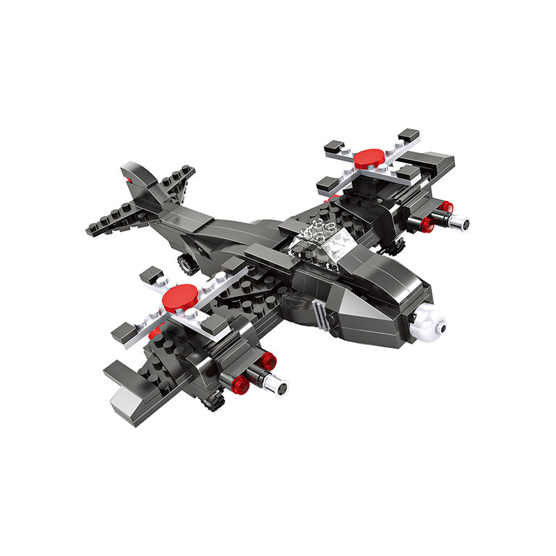 COGO 231PCS Creative One-Change Three-In-One Series Building Block Toys