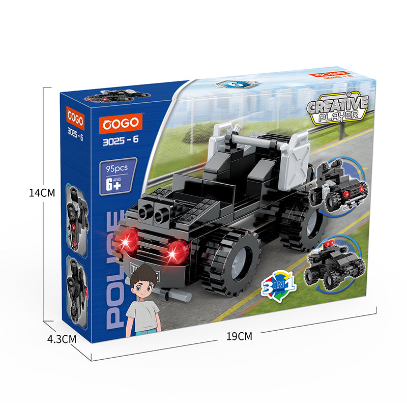 COGO 733PCS Eight Types Of City Swat Building Block Toys