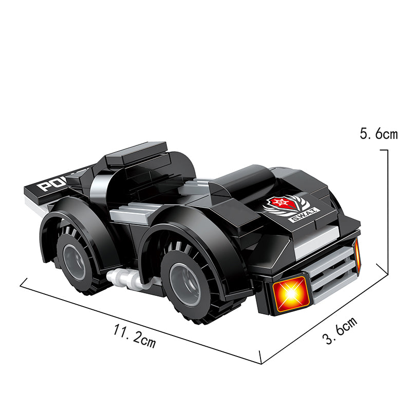 COGO 733PCS Eight Types Of City Swat Building Block Toys