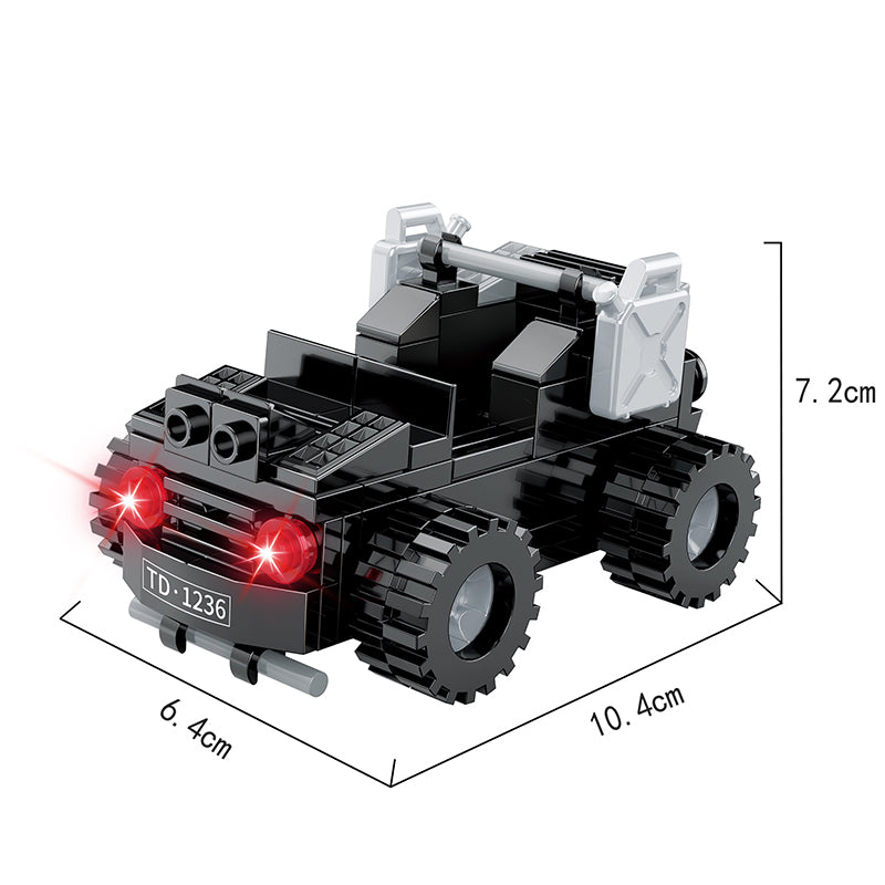 COGO 733PCS Eight Types Of City Swat Building Block Toys