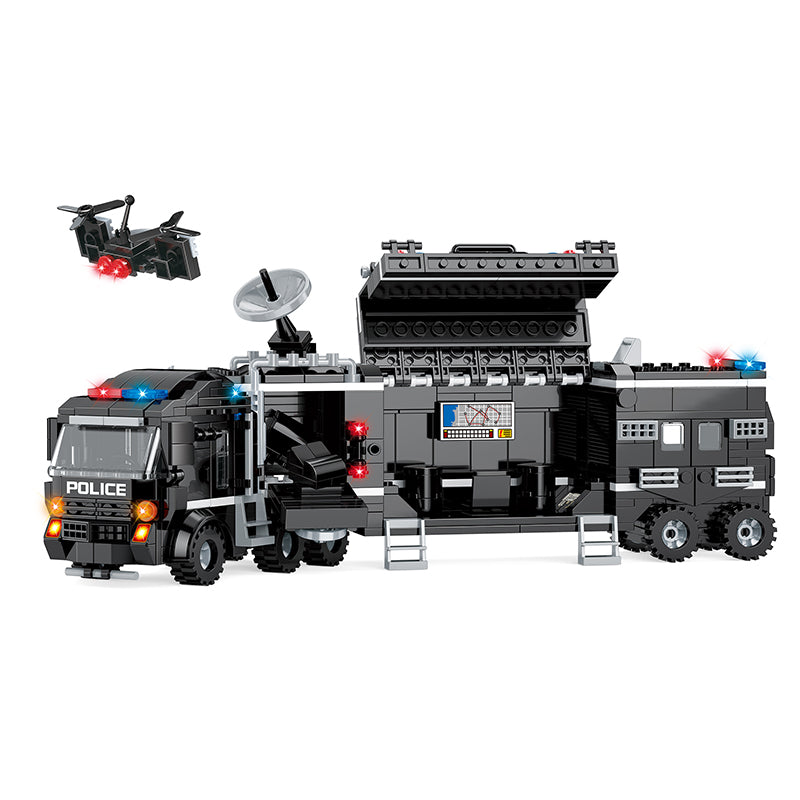 COGO 733PCS Eight Types Of City Swat Building Block Toys