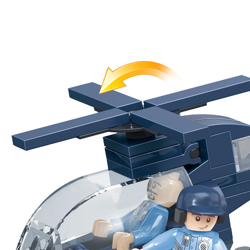 COGO Police Changeable Building Block Toys