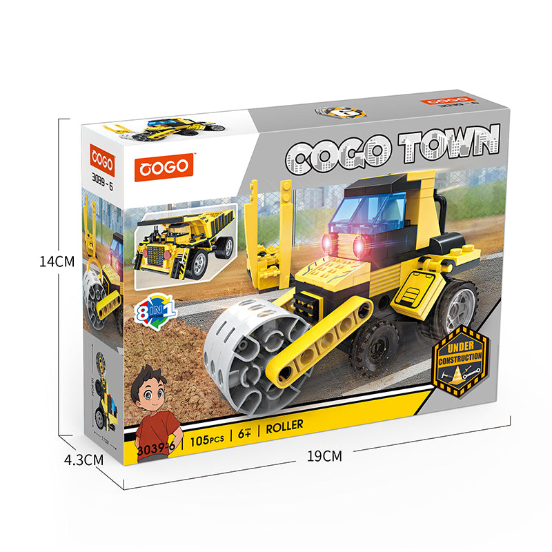 COGO One-To-Two Engineering Set Building Block Toys