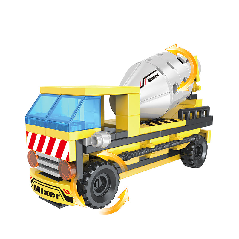 COGO One-To-Two Engineering Set Building Block Toys