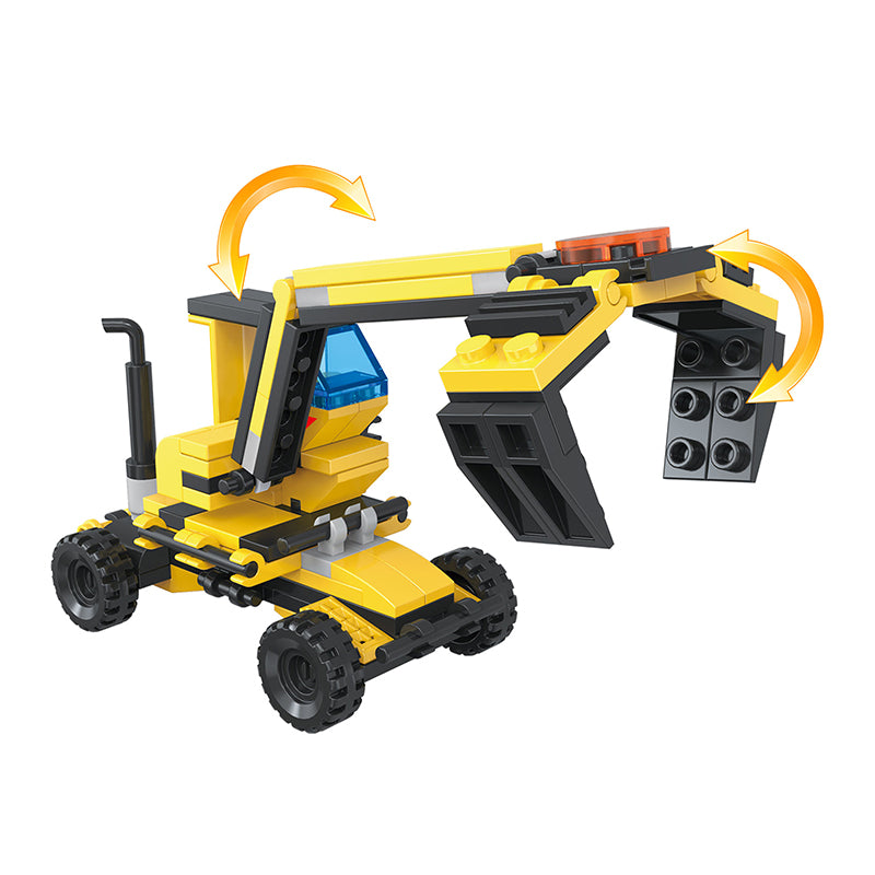 COGO One-To-Two Engineering Set Building Block Toys