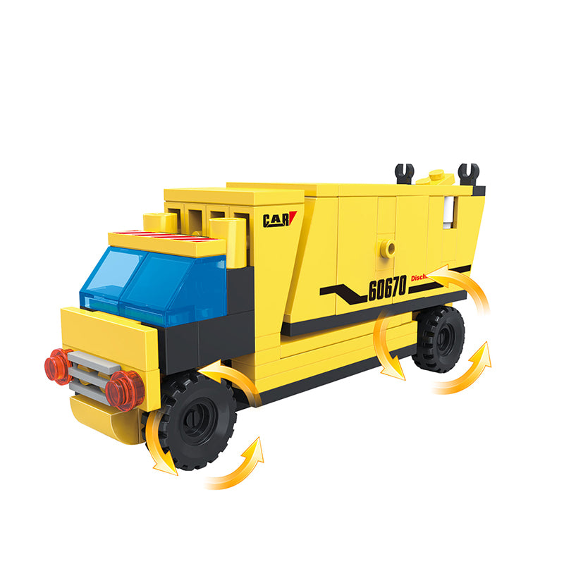 COGO One-To-Two Engineering Set Building Block Toys