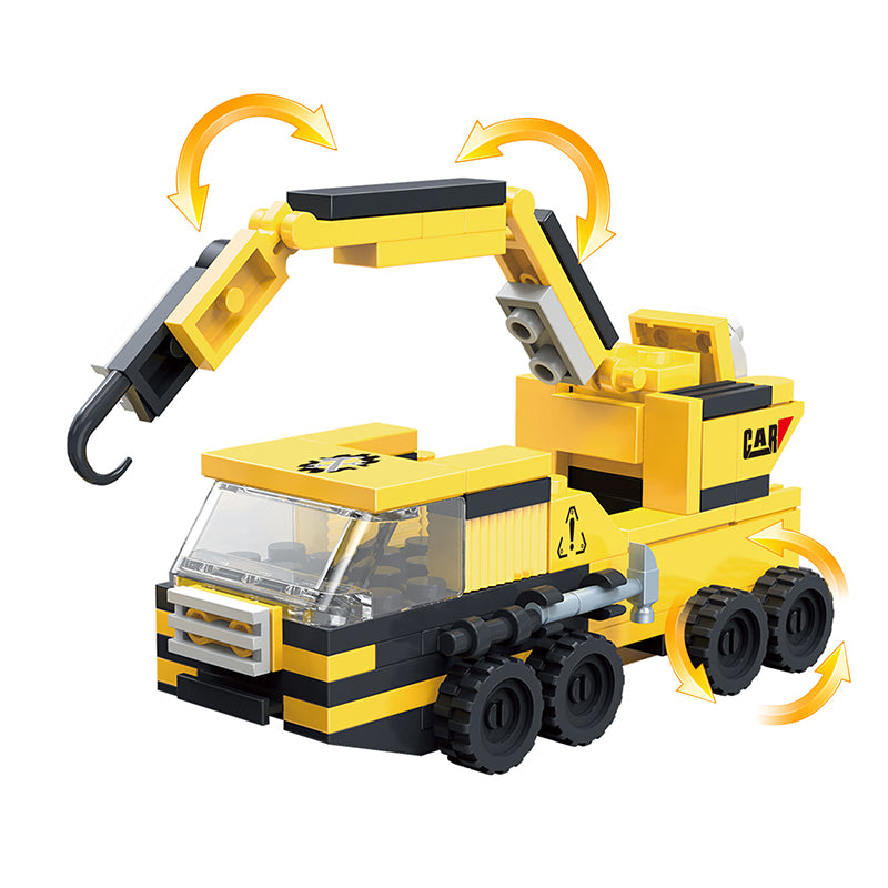 COGO One-To-Two Engineering Set Building Block Toys