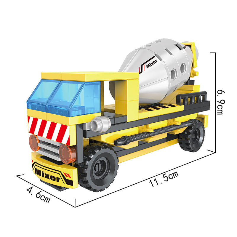 COGO One-To-Two Engineering Set Building Block Toys
