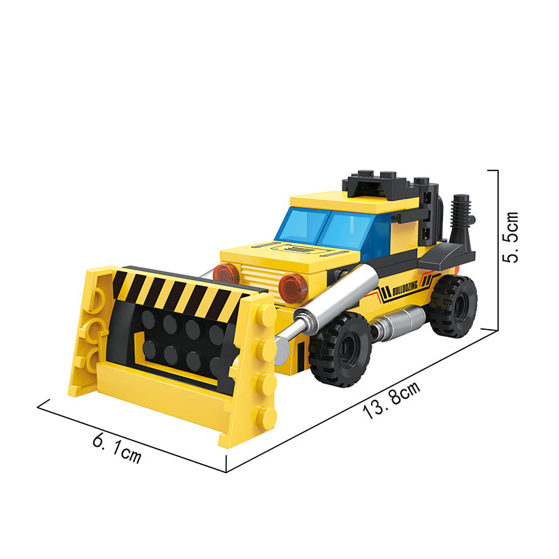 COGO One-To-Two Engineering Set Building Block Toys