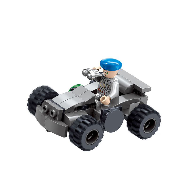 COGO One To Two Military Set Building Block Toys