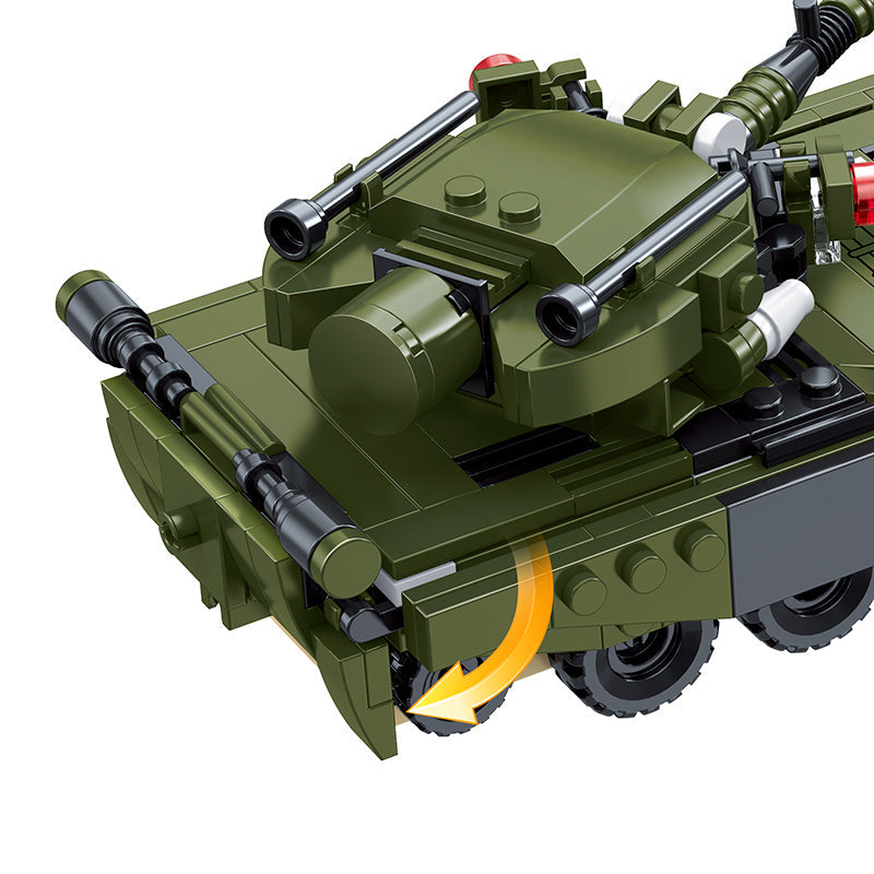 COGO One To Two Military Set Building Block Toys