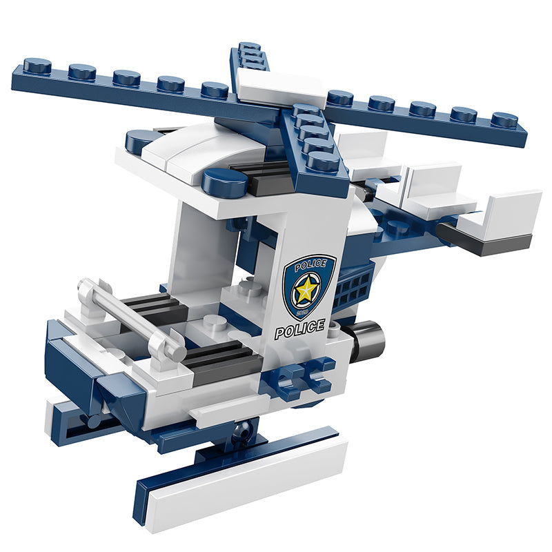 COGO 812PCS Eight-In-Three Changeable Chariot Building Block Toy