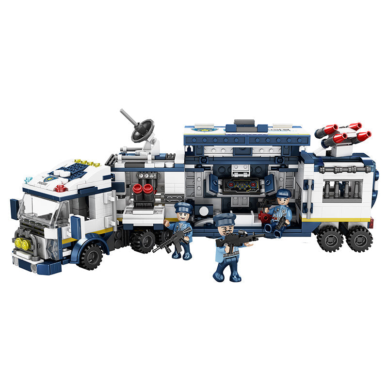 COGO 812PCS Eight-In-Three Changeable Chariot Building Block Toy