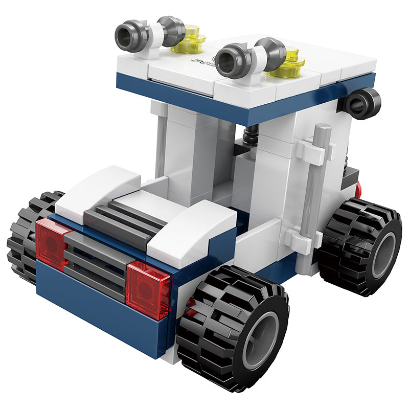 COGO 812PCS Eight-In-Three Changeable Chariot Building Block Toy