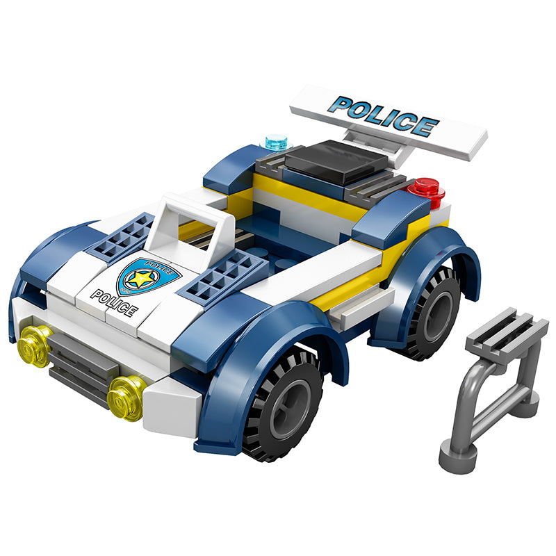 COGO 812PCS Eight-In-Three Changeable Chariot Building Block Toy