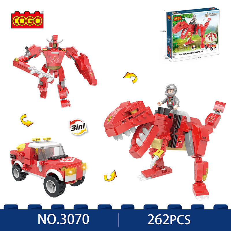 COGO 262PCS Creative 1 To 3 Building Block Toys