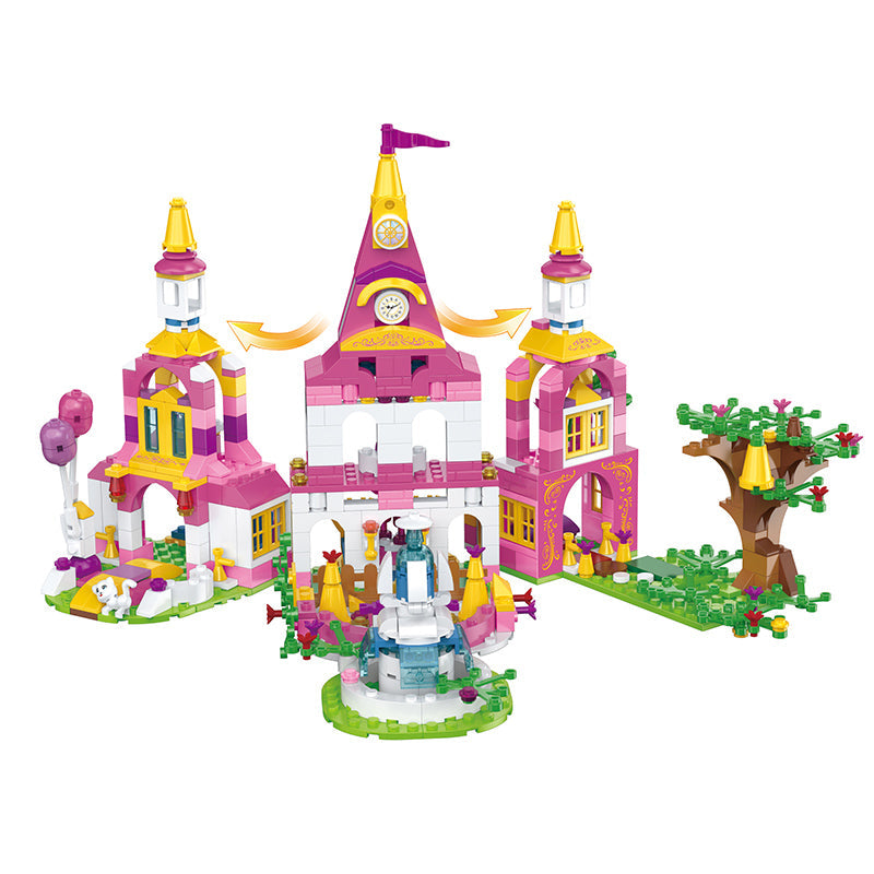COGO 104-106PCS Princess Castle Building Block Toy
