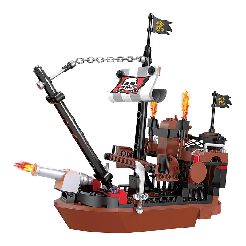 COGO 167PCS Pirate Pirate Ship Building Block Toys