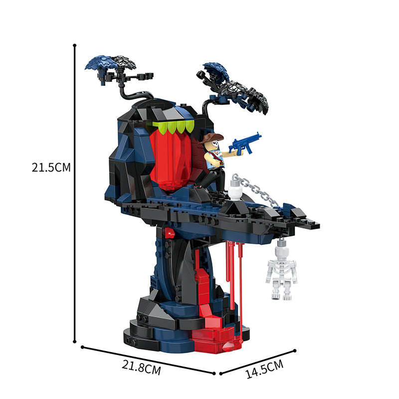 COGO 484PCS Fantasy Pirates Series Gate Building Blocks Toys