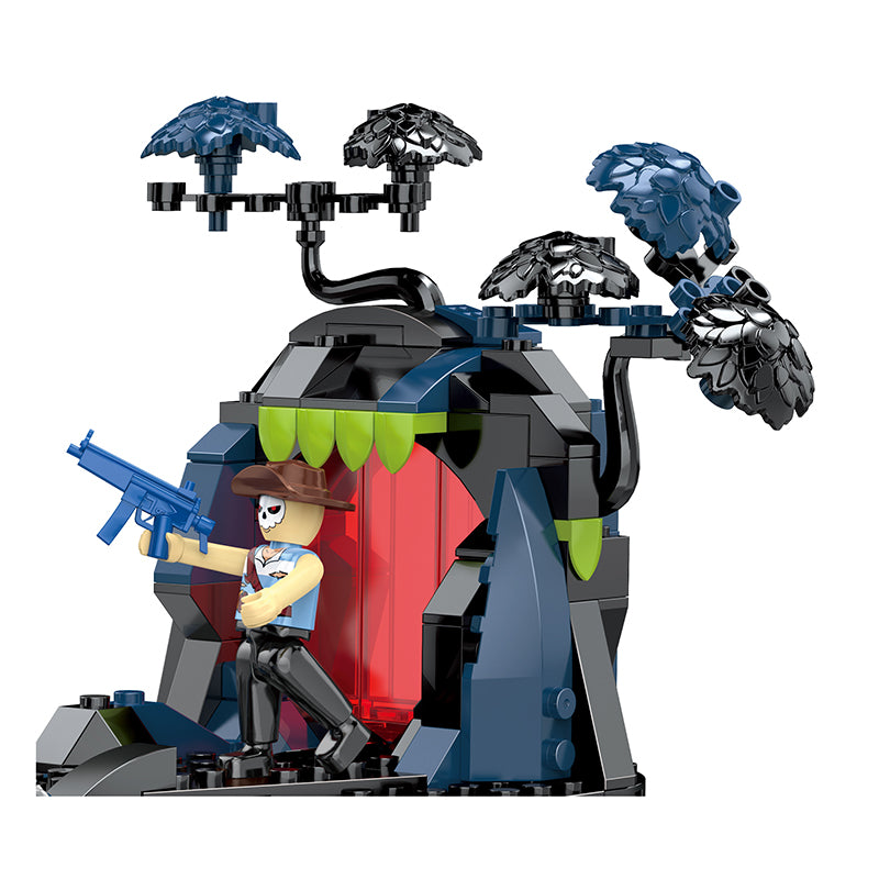 COGO 484PCS Fantasy Pirates Series Gate Building Blocks Toys