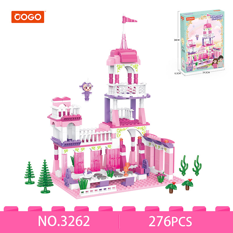 COGO 254PCS Princess Building Block Toys